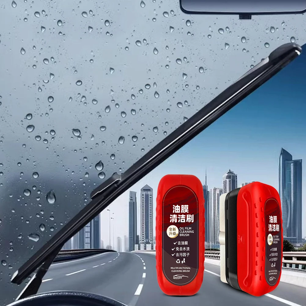 Removedor de película de aceit - Car Cleaning Brush reseña y precio