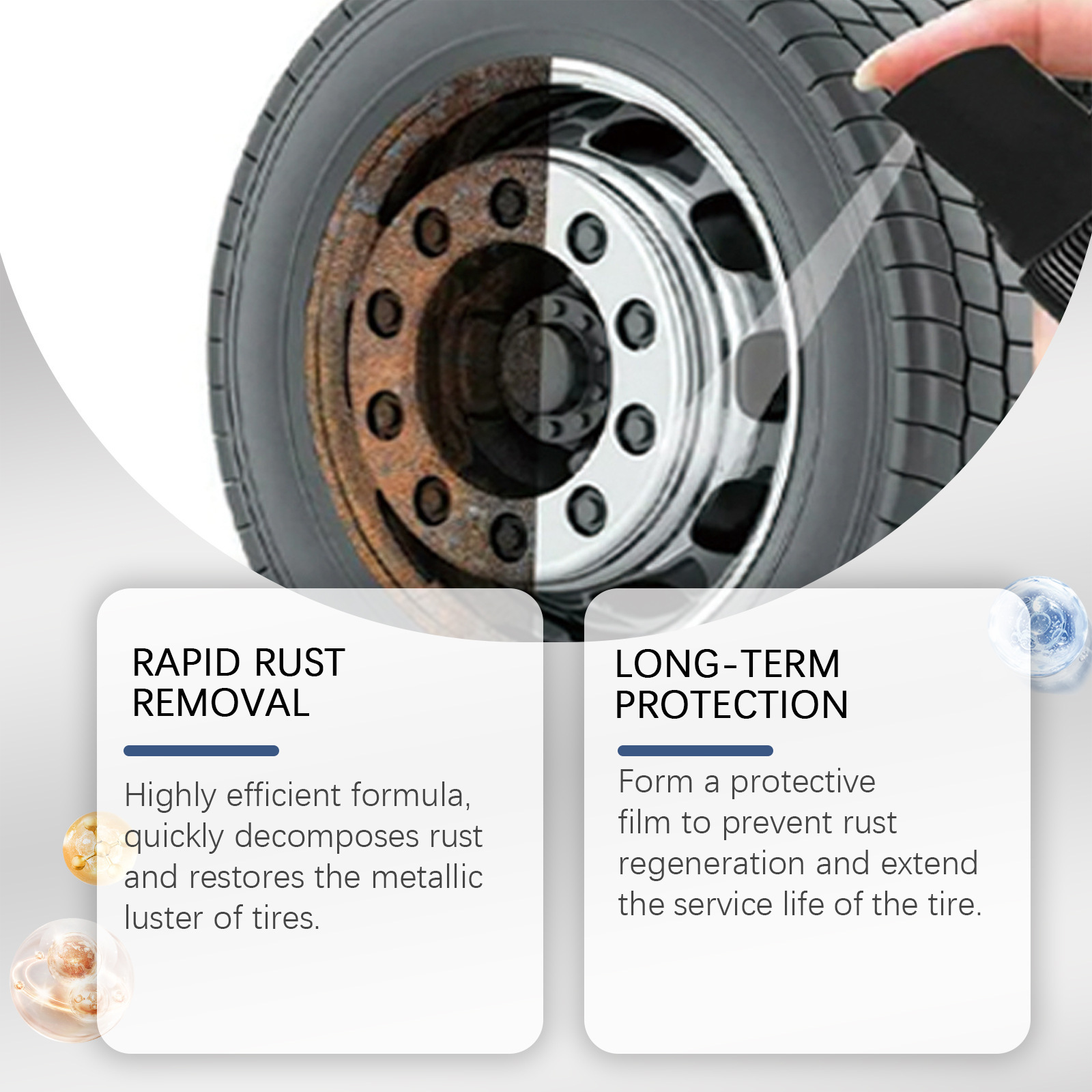 Spray removedor de óxido de po - Wheel Cleaner Alloy reseña y precio