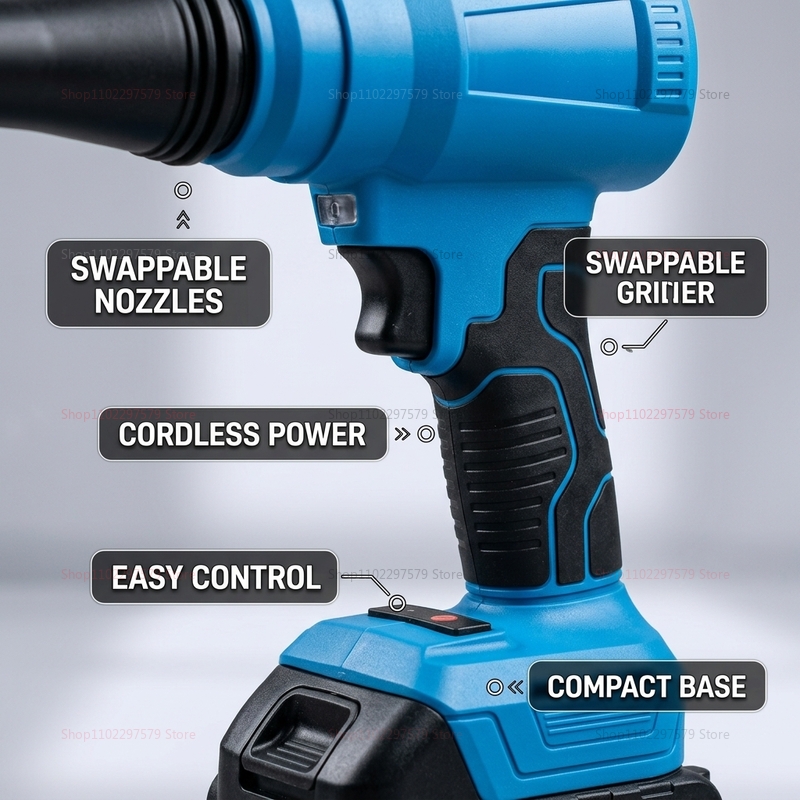 Ventilador Turbojet sin Escobi - Dryer Car Blower reseña y precio